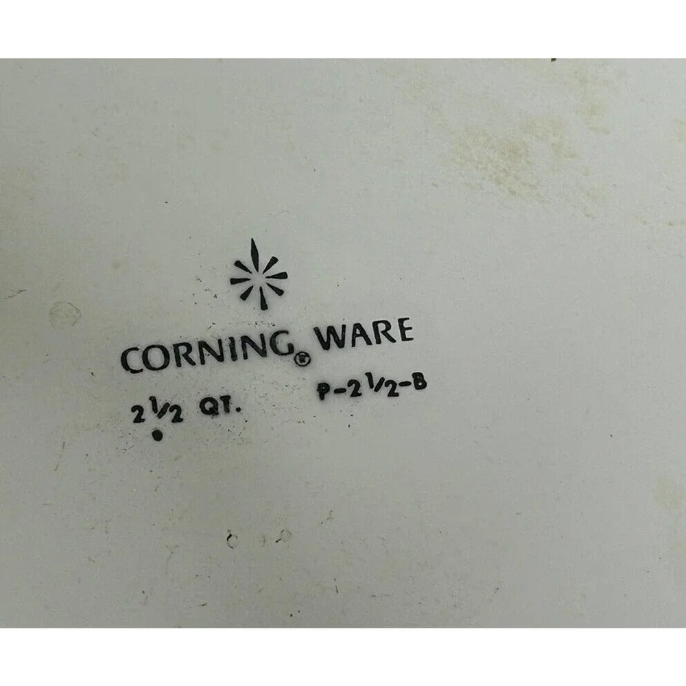 Corning Ware 2 1/2 Qt Baking Dish Blue Cornflower Pattern, No Lid‎ USA Vintage